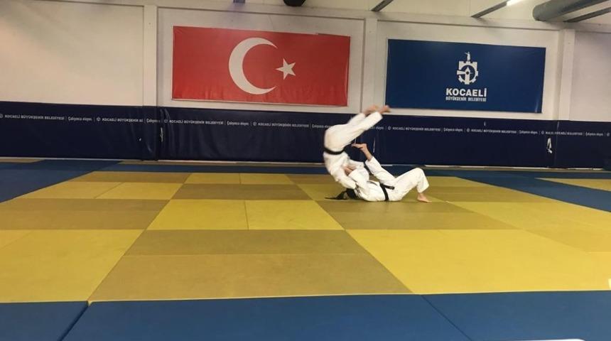 Judocular kuşak sınavında