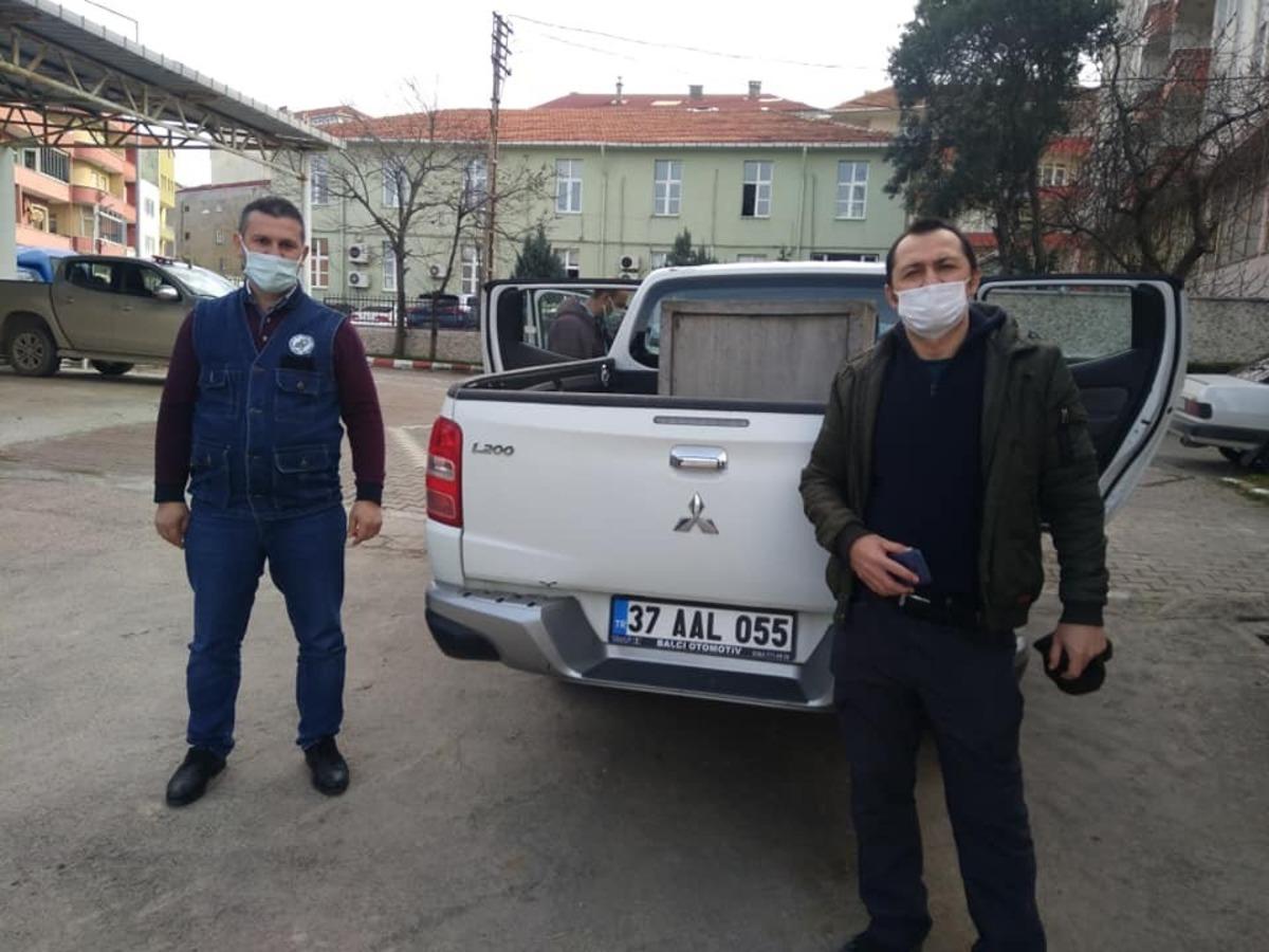 Yaralı halde bulunan karaca tedavi altına alındı