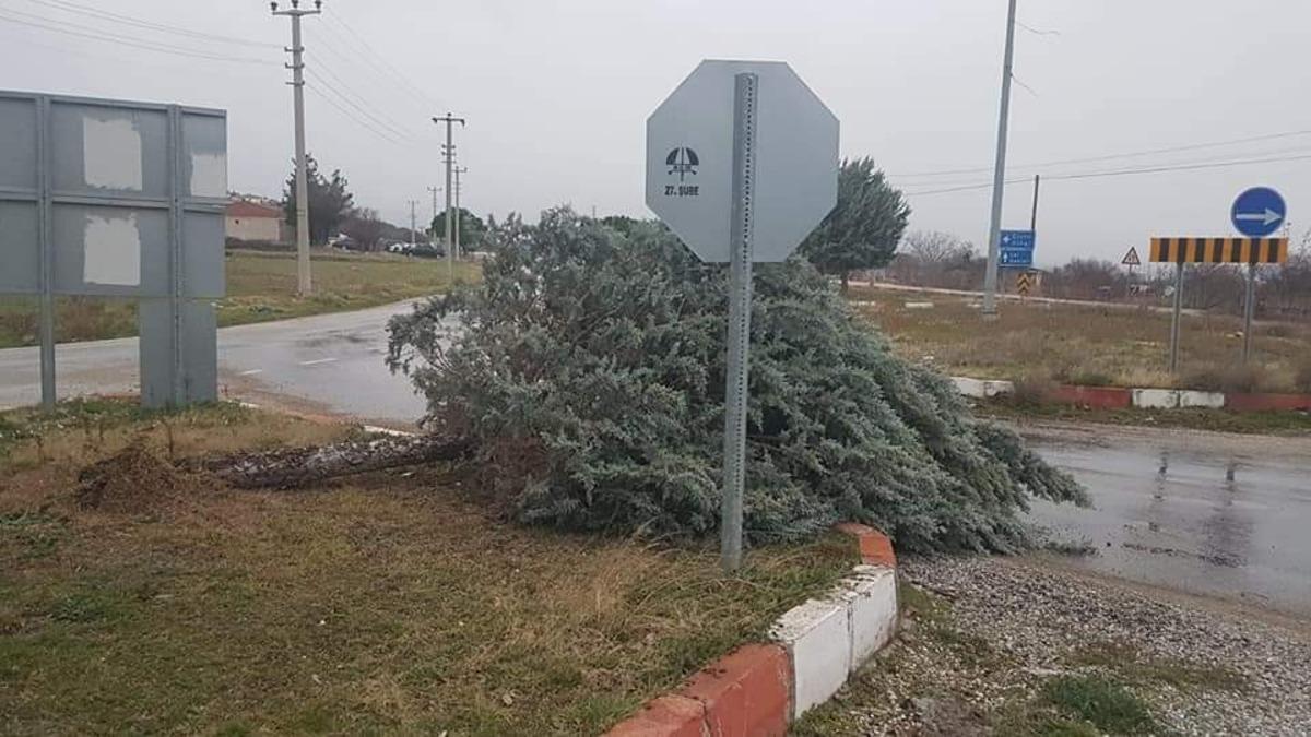 Şiddetli r&uuml;zgar il&ccedil;elerde etkisini s&uuml;rd&uuml;r&uuml;yor