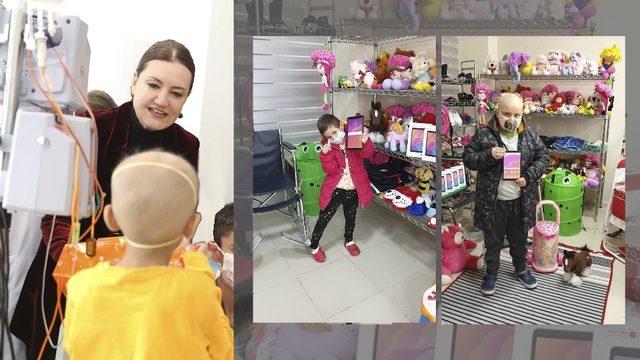 Minik kalpler salgında da unutulmadı