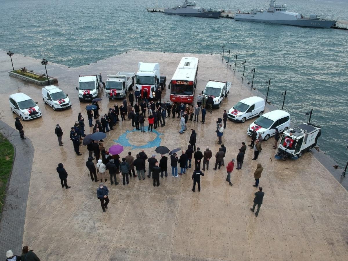 Sinop Belediyesi ara&ccedil; filosunu g&uuml;&ccedil;lendirdi