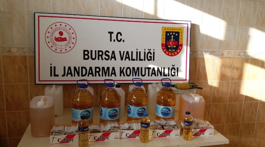 Bursa&rsquo;da sahte i&ccedil;ki operasyonu