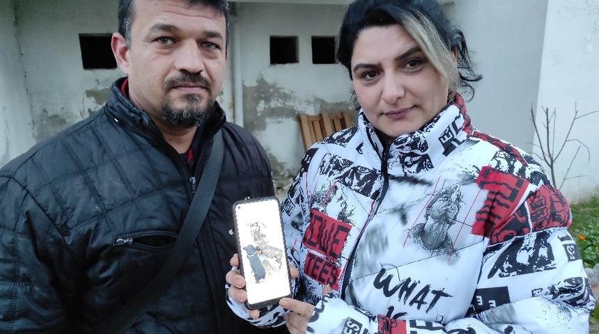 K&ouml;peklerinin bulunmasını isteyen &ccedil;ift, vatandaşlardan yardım istedi