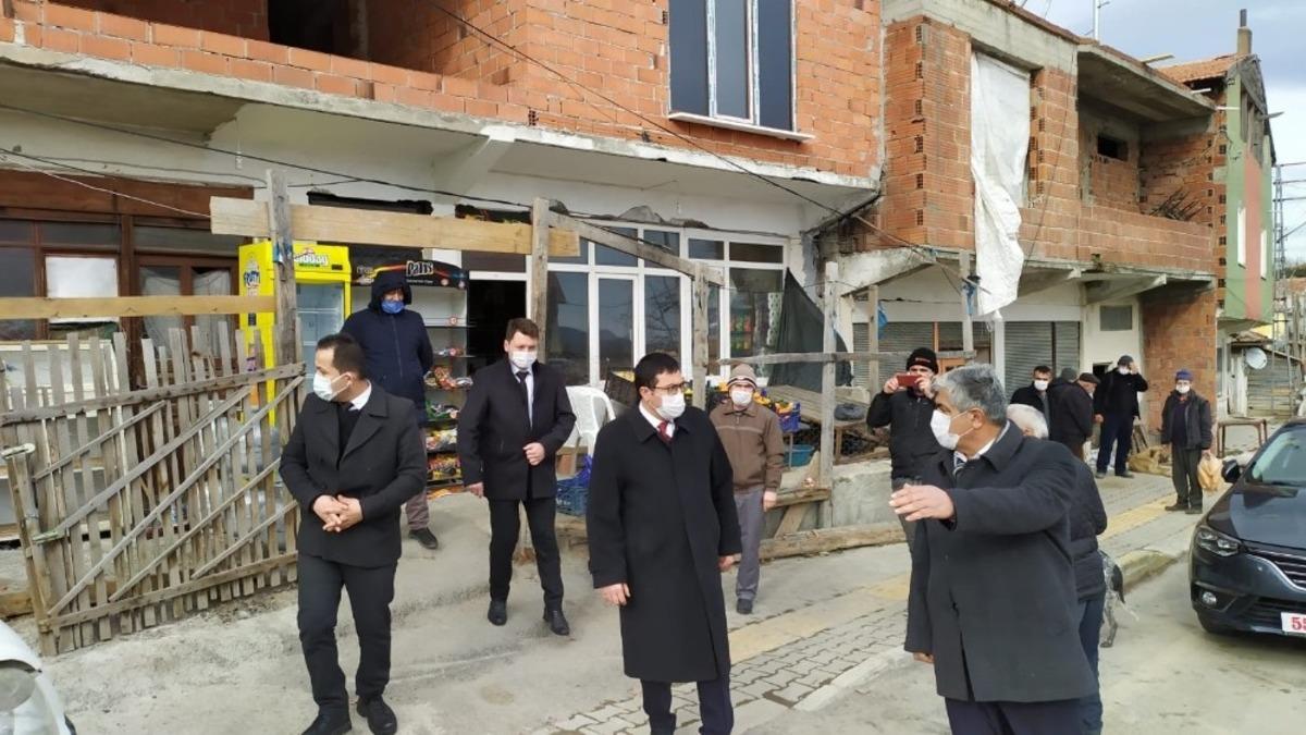 Kaymakam Zaman&rsquo;dan kırsal mahallede halk toplantısı