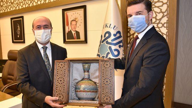 Bosna Hersek Büyükelçisi Alagic’ten Başkan Pekyatırmacı’ya ziyaret