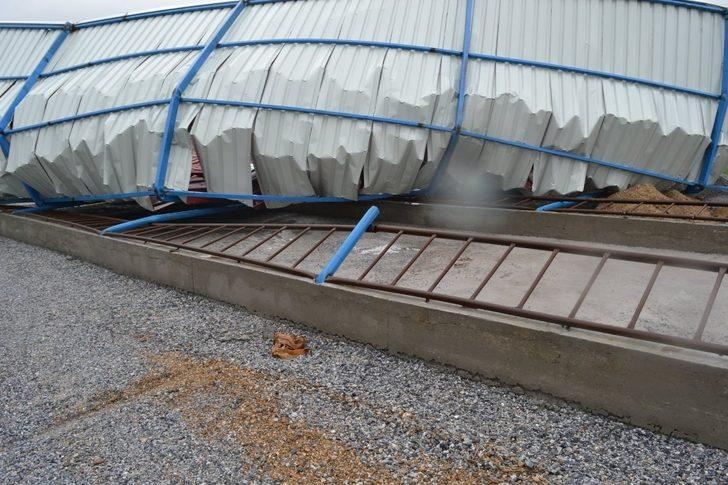 Milas’ta fırtına dev çatıyı kağıt gibi savurdu G2