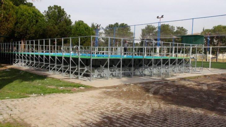 Akçakale yeni yüzme havuzuna kavuştu G3