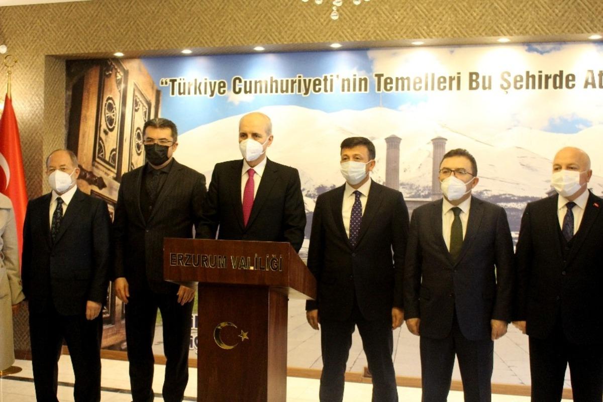 AK Parti Genel Başkanvekili Kurtulmuş&rsquo;tan Vali Memiş&rsquo;e ziyaret