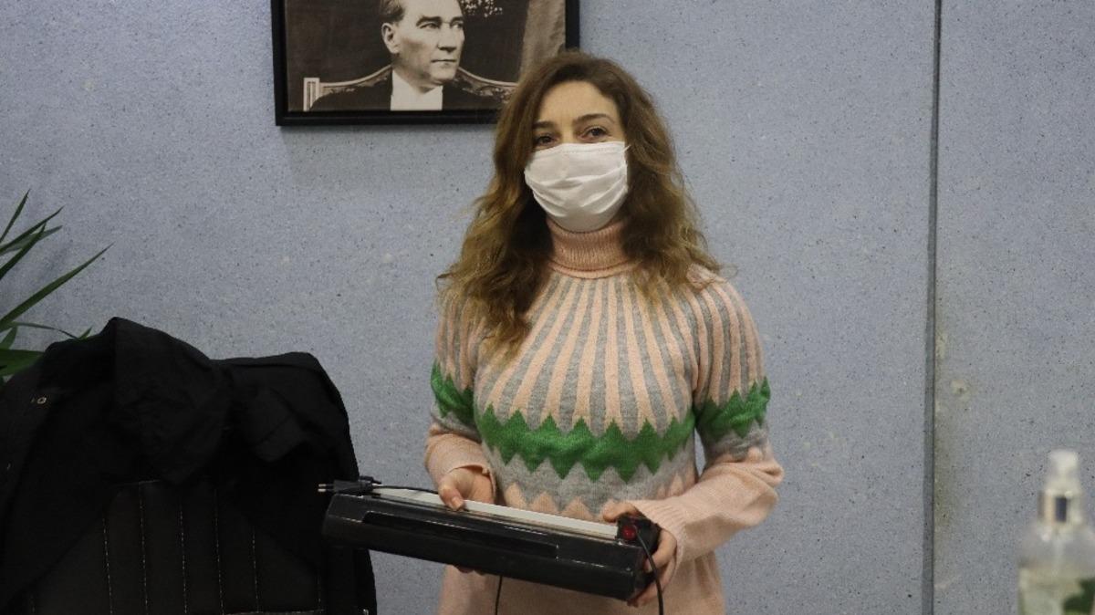 Soyguncuyu elindeki altın &ccedil;ekme makinesi ile kovalayan kadın konuştu