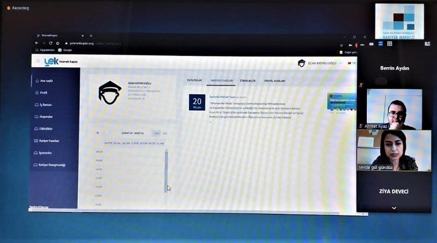 HK&Uuml;&rsquo;den &ouml;ğrencilere profesyonel cv hazırlama eğitimi
