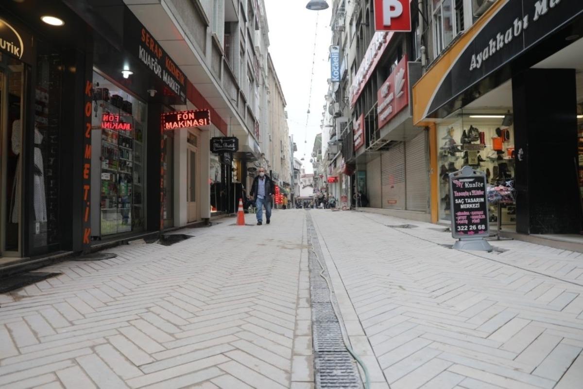 Feridun &Ouml;zbay Caddesi &ccedil;alışmalarında sona gelindi