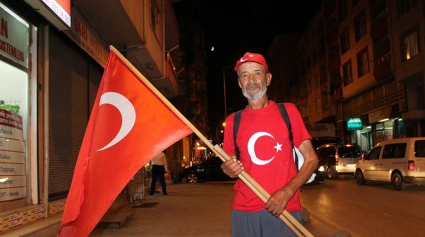 Eren B&uuml;lb&uuml;l i&ccedil;in Burdur'dan Ma&ccedil;ka'ya y&uuml;r&uuml;yor