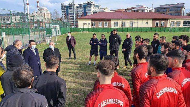 Çarşambaspor’a moral ziyareti G3