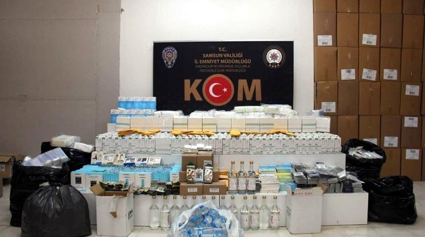 Samsun&rsquo;da ka&ccedil;ak&ccedil;ılık operasyonu: 7 g&ouml;zaltı