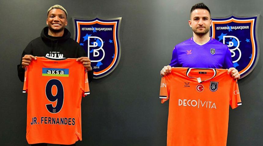 Başakşehir’in yeni transferleri Junior Fernandes ve Ömer Ali Şahiner 11’de