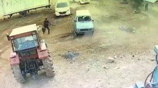 Mardin’deki dehşet anları güvenlik kamerasına yansıdı