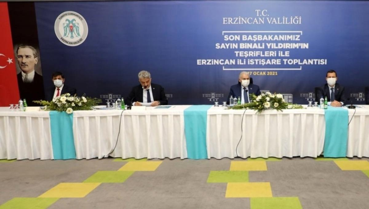 Erzincan&rsquo;da Yıldırım başkanlığında istişare toplantısı d&uuml;zenlendi