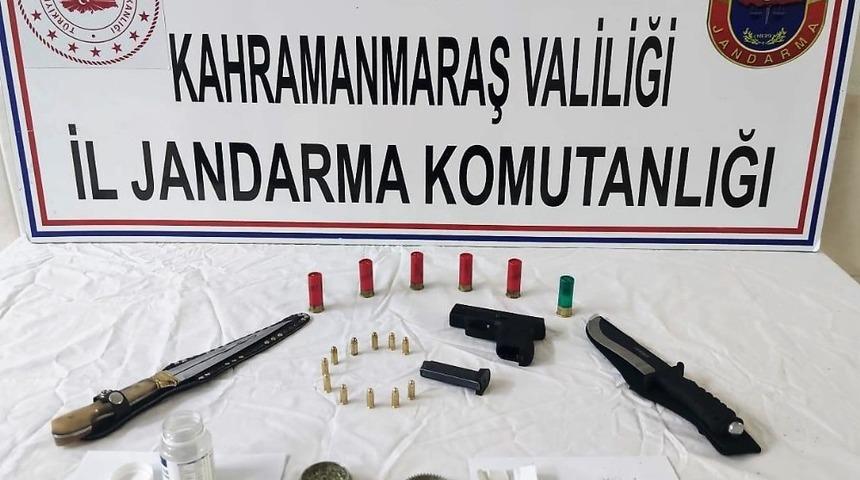 Kahramanmaraş&rsquo;ta uyuşturucuya 3 g&ouml;zaltı