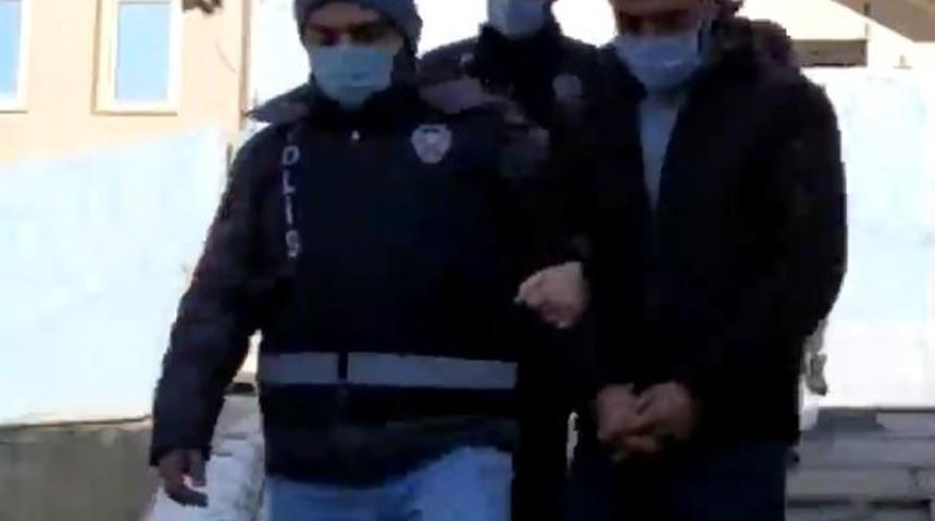 Kiraladıkları ara&ccedil;la su saya&ccedil;larını &ccedil;alan 4 kişi tutuklandı