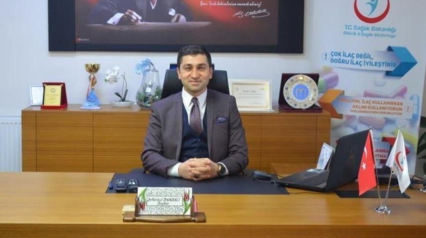 Bilecik İl Sağlık M&uuml;d&uuml;rl&uuml;ğ&uuml; g&ouml;revine Dr. Ferhat Damkacı atandı