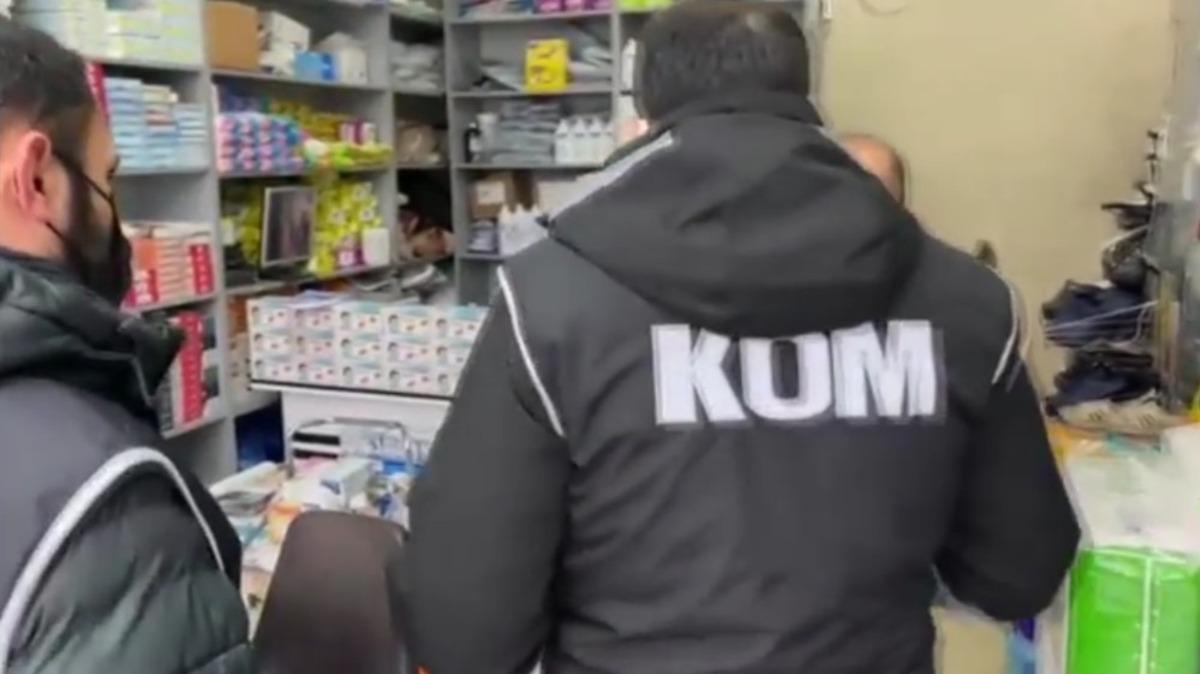 Covid-19 tedavisinde kullanılan medikal &uuml;r&uuml;nleri sahte faturayla satan iş yerlerine baskın