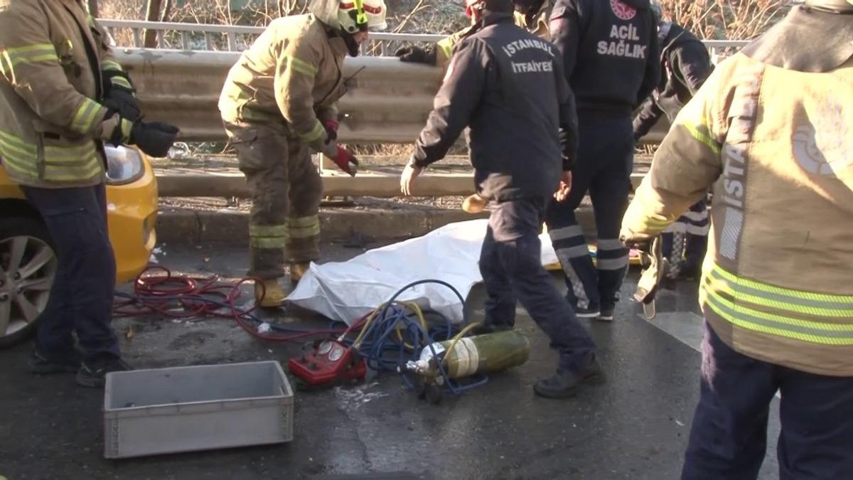 Kartal&rsquo;da feci kaza: 1 &ouml;l&uuml;, 1 yaralı