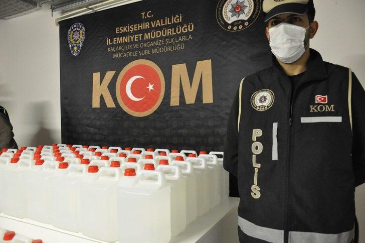 720 litre etil alkol ele geçirildi G3