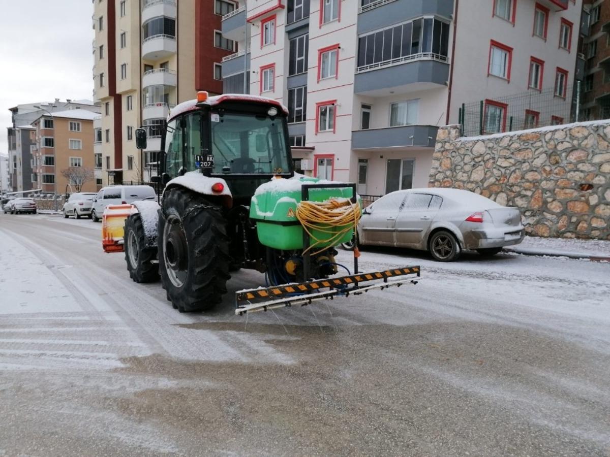 Karla m&uuml;cadele i&ccedil;in sol&uuml;syonlama &ccedil;alışma