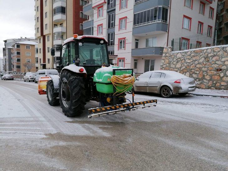 Karla mücadele için solüsyonlama çalışma G1