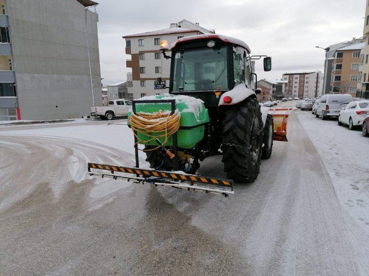 Karla mücadele için solüsyonlama çalışma G3