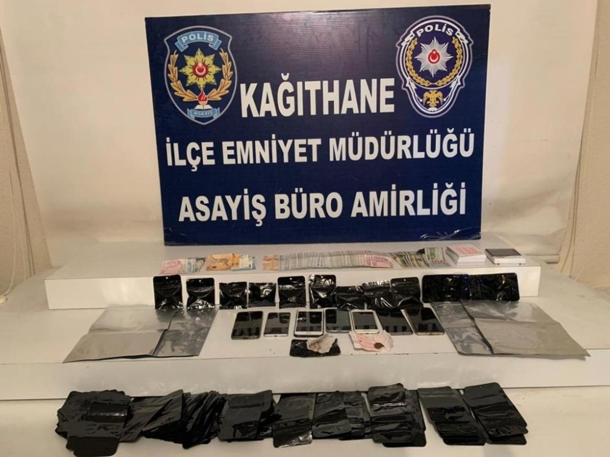 (&Ouml;zel) Engelli torbacının &ldquo;salyangoz&rdquo;lu imalathanesine baskın kamerada