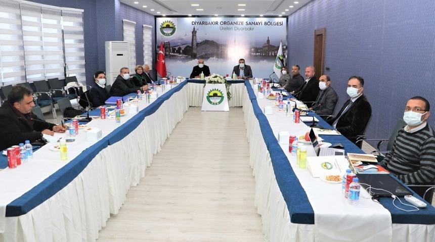 DTSO ve Diyarbakır OSB&rsquo;den ortak y&ouml;netim kurulu toplantısı