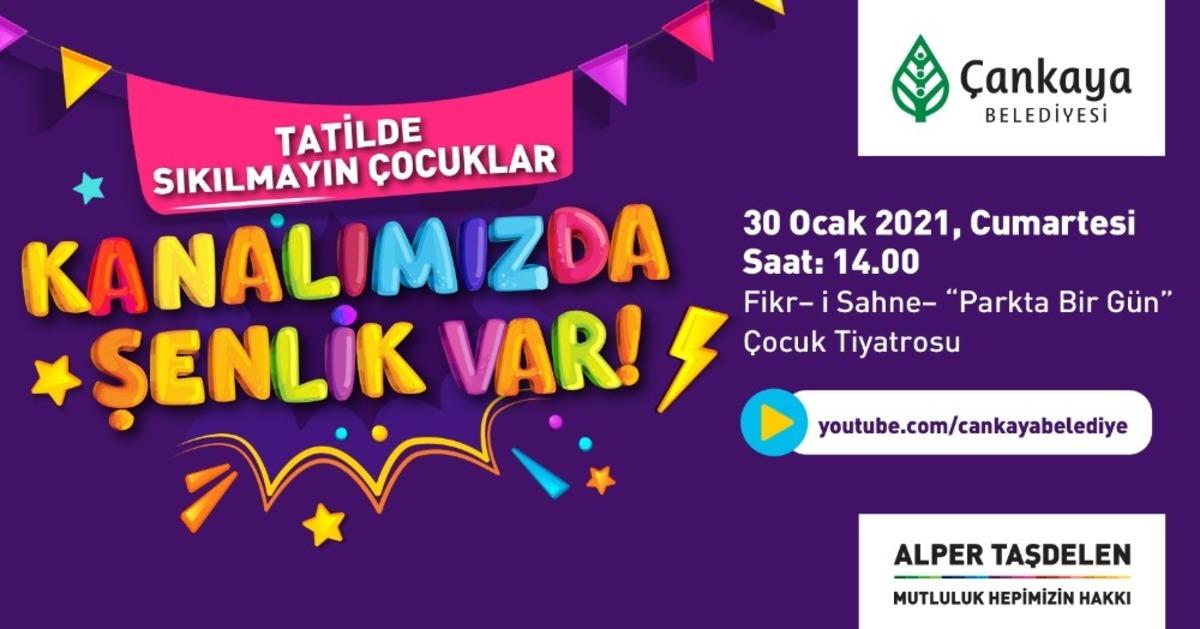 &Ccedil;ankaya Belediyesi&rsquo;nin &rsquo;Tatilde Şenlik&rsquo; etkinliğine b&uuml;y&uuml;k ilgi
