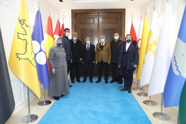 Türkmen dostu Başkan Güder’e teşekkür ziyareti G1