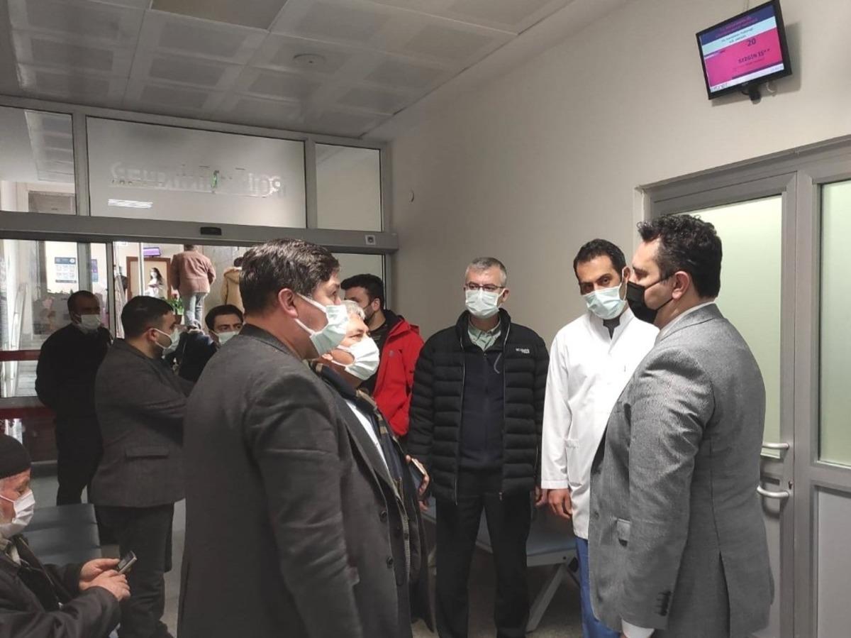 Sivrihisar&rsquo;daki sağlık kuruluşlarına inceleme ziyareti