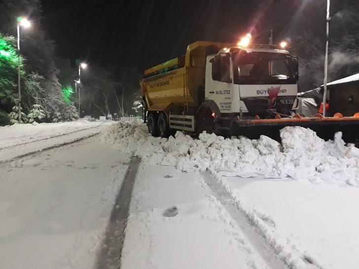 Ankara’da karla mücadele canlı yayında G2