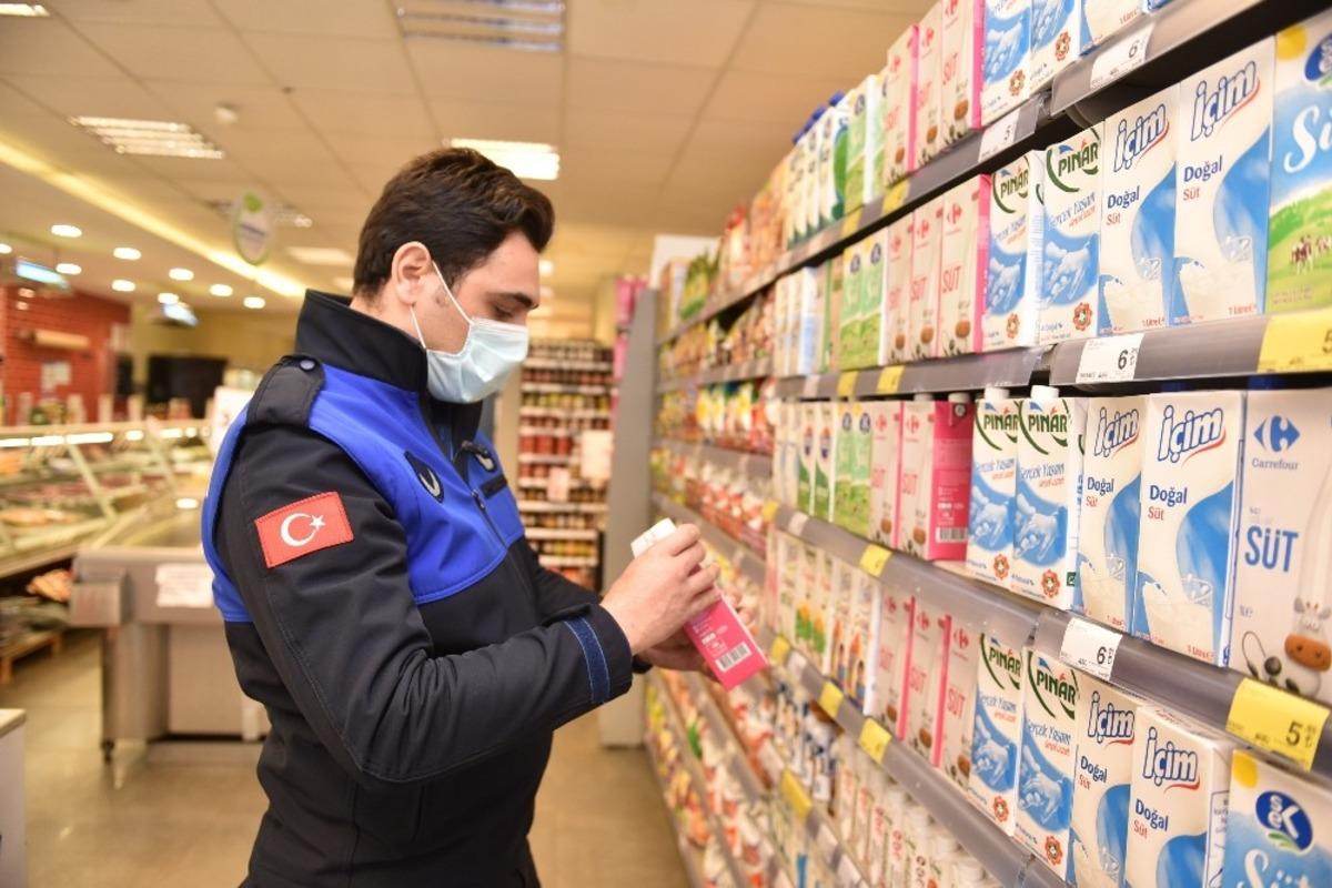 Tuzla&rsquo;da marketlere fiyat denetimi yapıldı