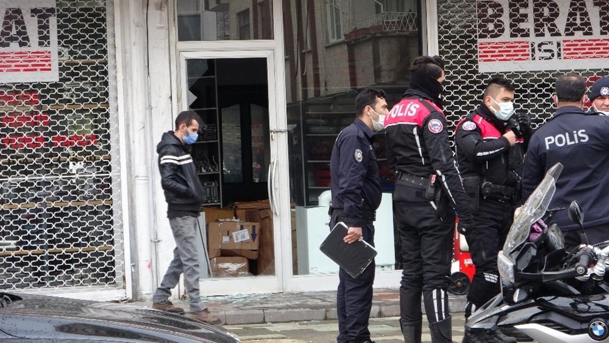 İş yerine pompalı saldırı: 1 yaralı