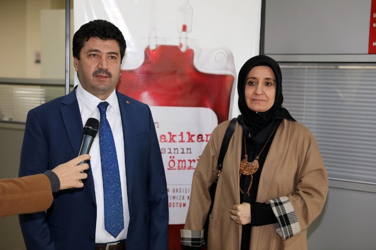 Rekt&ouml;r Sarıbıyık, t&uuml;m SUB&Uuml;&rsquo;y&uuml; kan bağışında bulunmaya davet etti