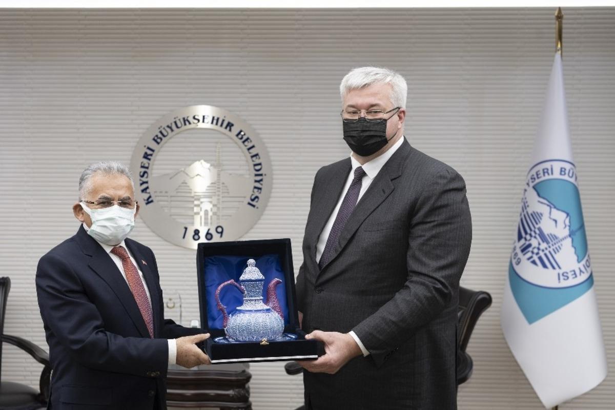 Ukrayna B&uuml;y&uuml;kel&ccedil;isi&rsquo;nin Kayseri hayranlığı
