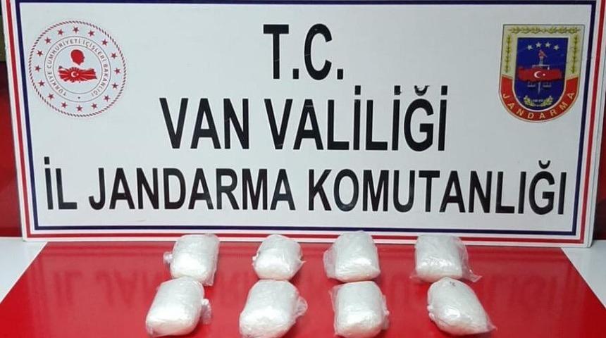 Van’da 4 kilo metamfetamin ele geçirildi