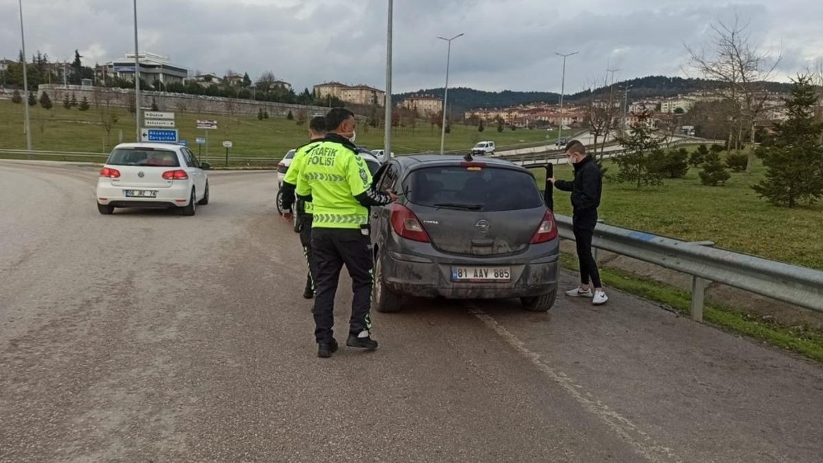 Yolda attığı drift MOBESE&rsquo;ye takılınca cezadan kurtulamadı