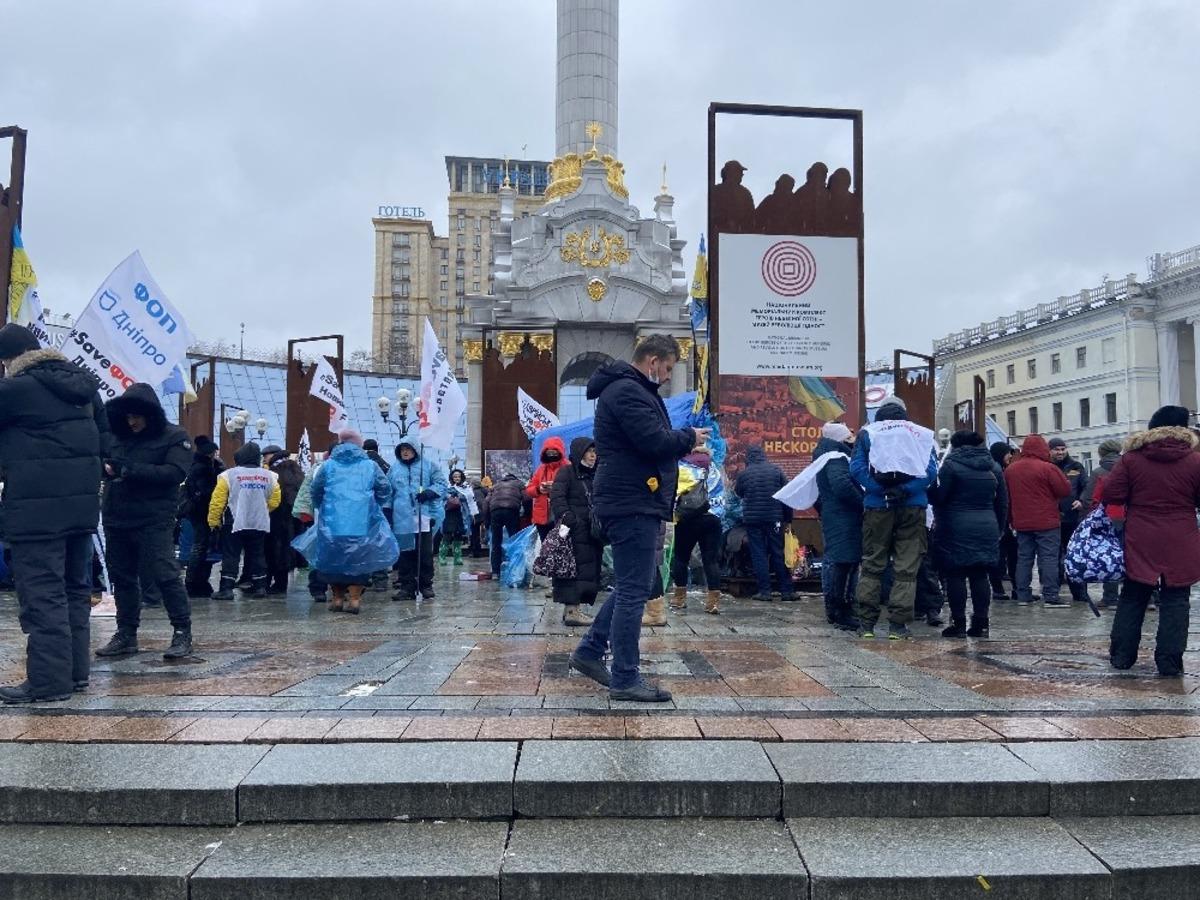 Ukrayna&rsquo;da karantinanın sona ermesine rağmen protestolar devam ediyor