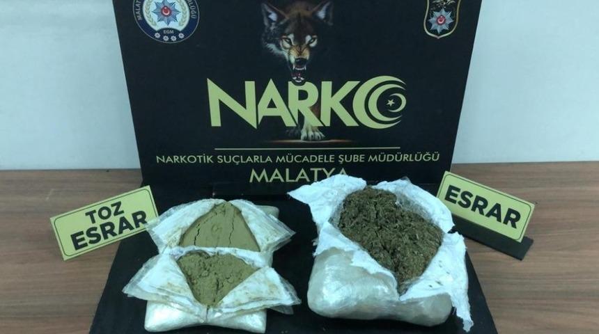 Malatya polisinden uyuşturucu tacirlerine darbe &uuml;st&uuml;ne darbe