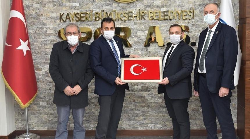 Şehit Ailelerinden Spor A.Ş.&rsquo;ye ziyaret