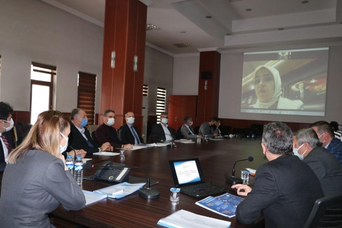 Erzurum&rsquo;da 2021 yılı 1. Olağan İl İstihdam ve Mesleki Eğitim Kurulu Toplantısı yapıldı
