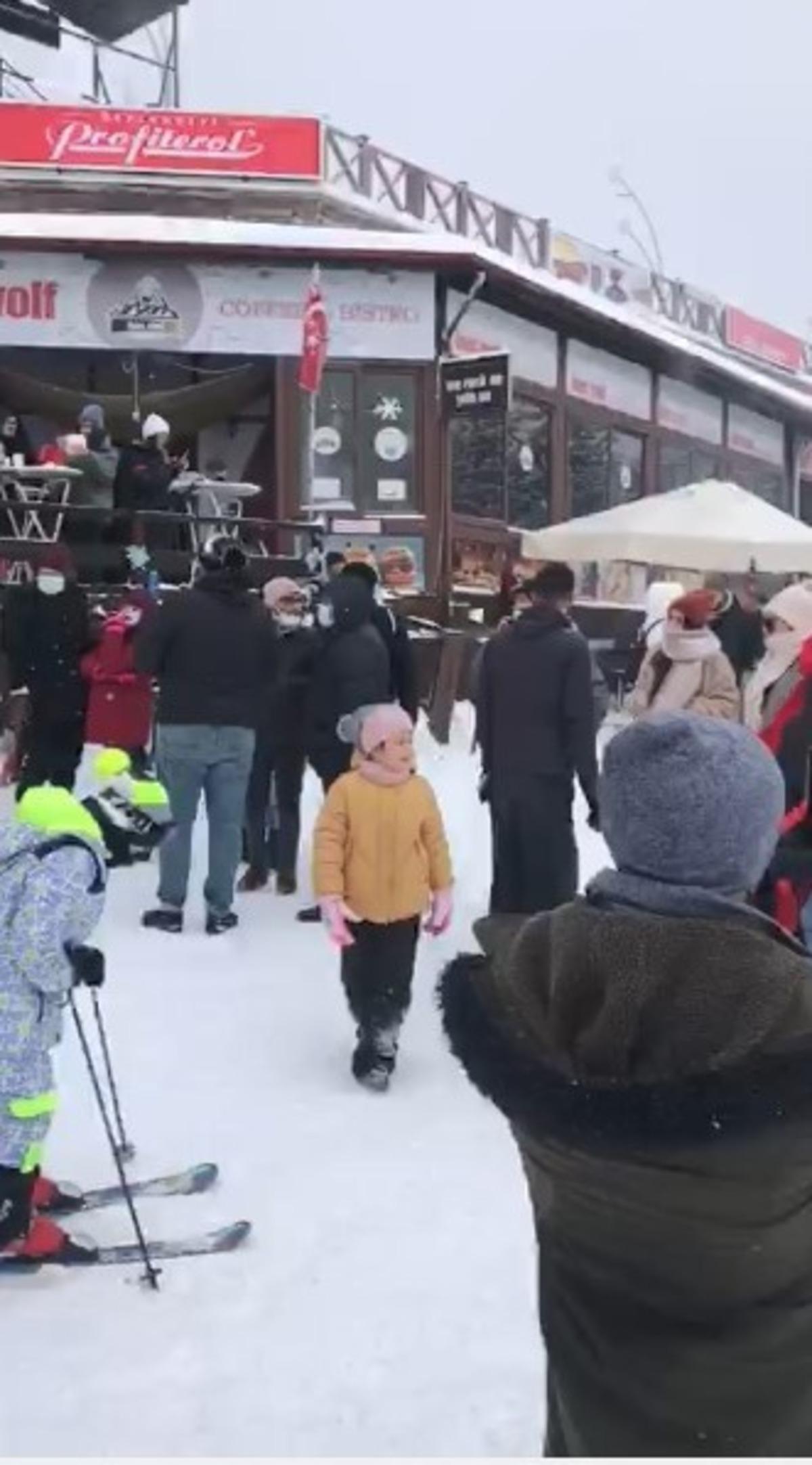 Sosyal mesafesiz kış turizmi