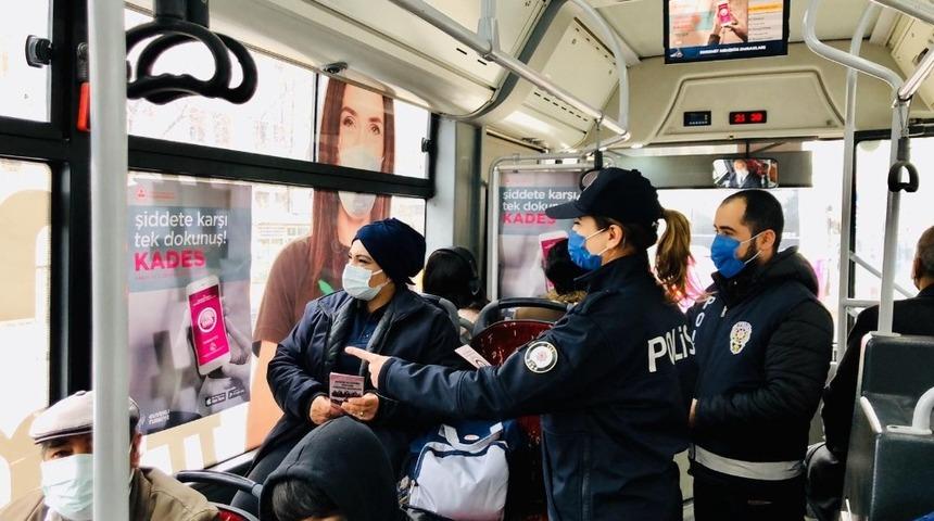 Van polisi kadınları KADES hakkında bilgilendirdi