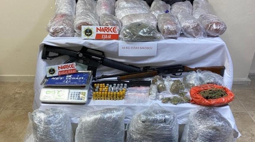 Batman&rsquo;da uyuşturucu operasyonunda 9 tutuklama