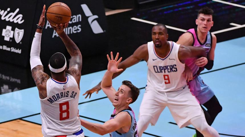  Los Angeles Clippers, Miami Heat karşısında kazandı